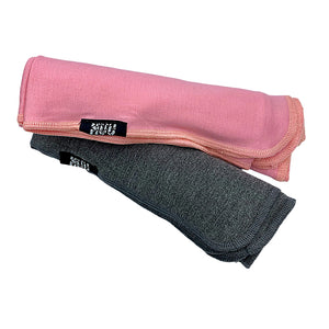 BabyMuu - Pack 2 Muu Tuto - Liso - Rosa y Gris