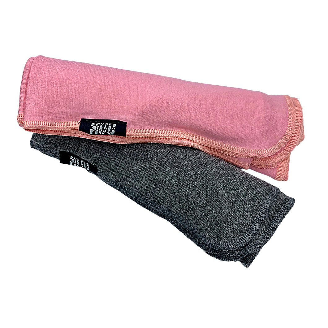 BabyMuu - Pack 2 Muu Tuto - Liso - Rosa y Gris