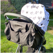 Cargar imagen en el visor de la galería, Muu Milk Diseño Corazones Negro
