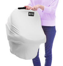 Cargar imagen en el visor de la galería, Protector Multiuso - 5en1 - Muu Milk - Liso - Blanco o Crudo - Cubre Coche Multiuso
