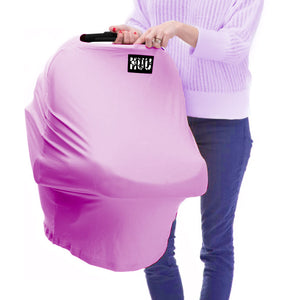 Protector Multiuso - 5en1 - Muu Milk - Liso - Rosado - Cubre Coche Multiuso