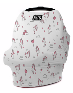 Protector Multiuso - 5en1 - Muu Milk - Diseño - Unicornio - Cubre Coche Multiuso