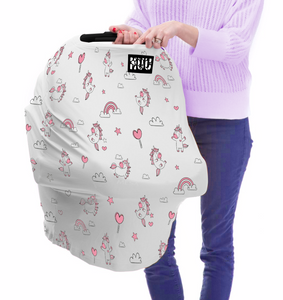 Protector Multiuso - 5en1 - Muu Milk - Diseño - Unicornio - Cubre Coche Multiuso