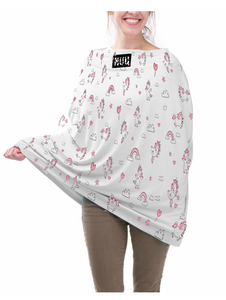Protector Multiuso - 5en1 - Muu Milk - Diseño - Unicornio - Cubre Coche Multiuso