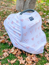 Cargar imagen en el visor de la galería, Protector Multiuso - 5en1 - Muu Milk - Corazones - Rosado
