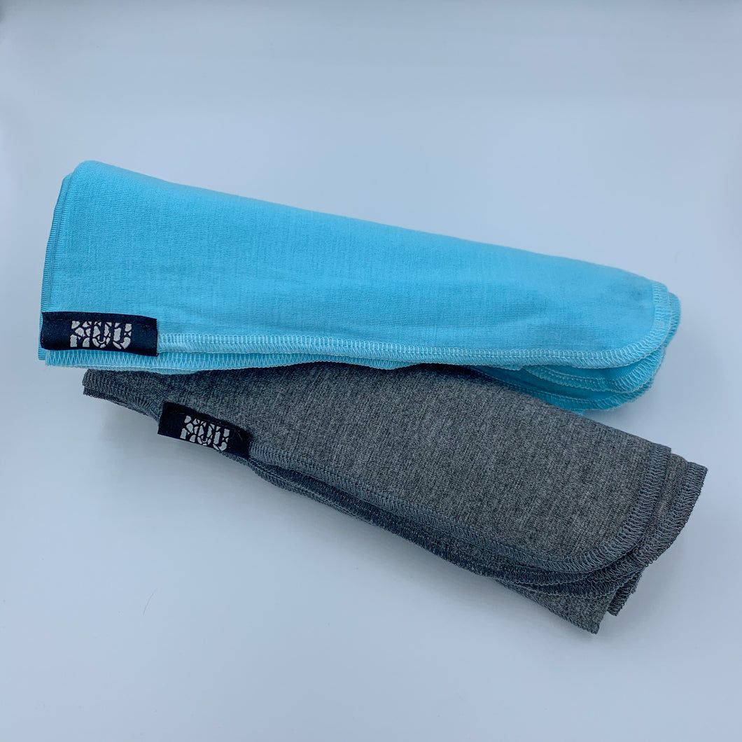 Pack Muu tuto Liso Celeste + Gris